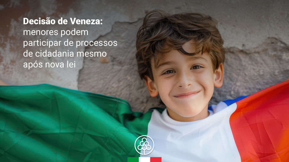 Decisão de Veneza: menores podem participar de processos de cidadania mesmo após nova lei