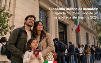 Cidadania italiana de menores: entenda a situação dos agendamentos e o que esperar para 2027